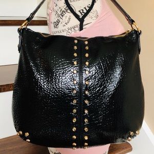 Michael Kors Studded Patent Leather Crossbody